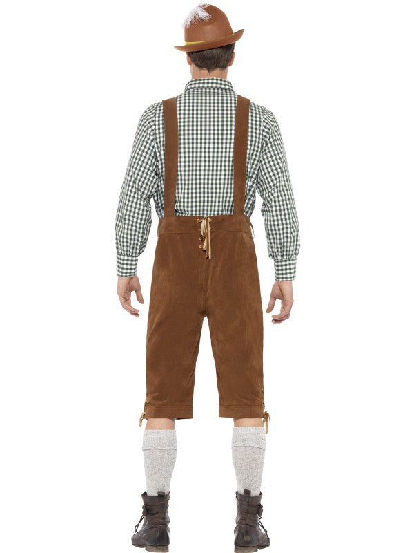 Disfraz de Tirolés Premium en Marrón Tiroleses Oktoberfest Smiffys