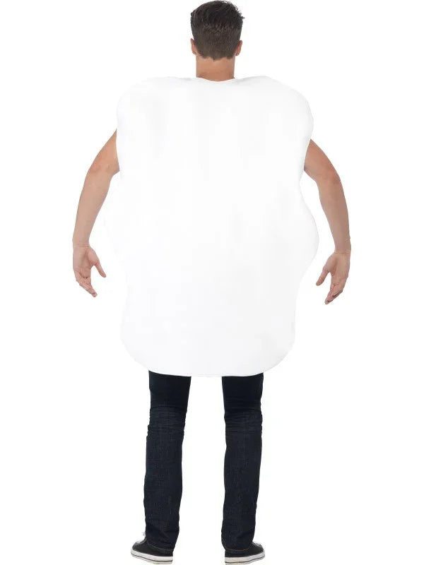 Disfraz de Huevo Frito para Adulto Comida, Bebida y Fruta Smiffys