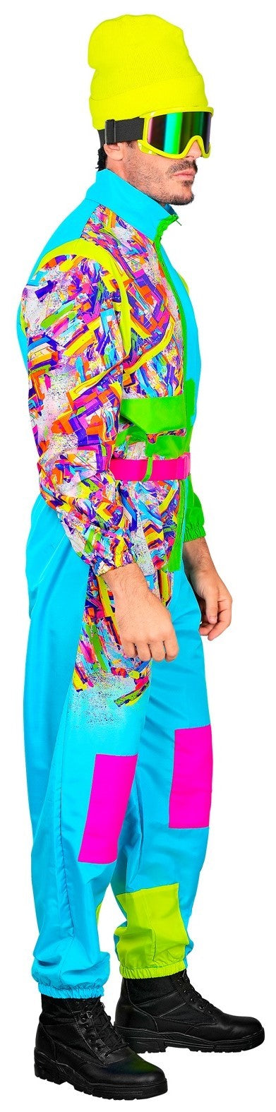Disfraces para Grupo de Esquiador Azul y Verde Neón
