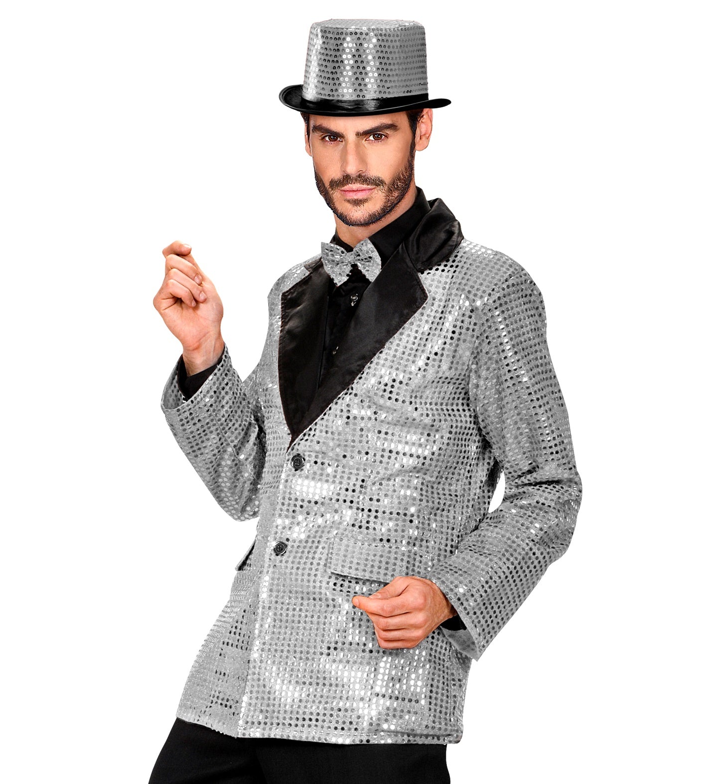 Chaqueta de Lentejuelas Plateda COMPLEMENTOS Widmann