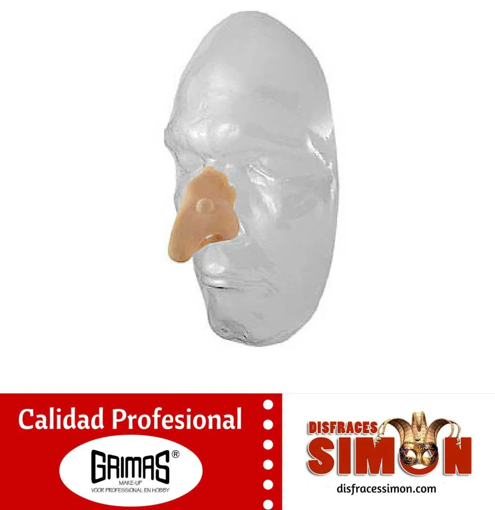 Prótesis de Nariz de Bruja Latex, Sangre, Heridas y Protesis Grimas