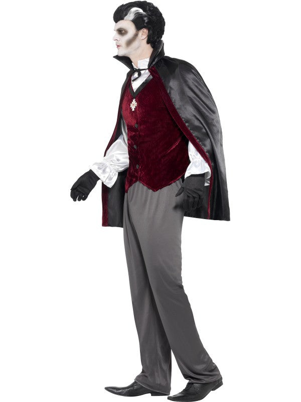 Disfraz de Drácula para hombre Disfraces Halloween Smiffys