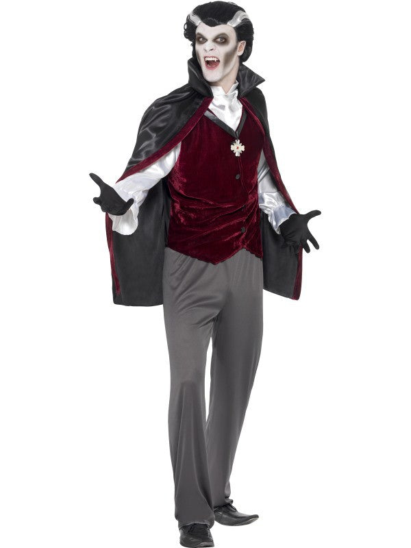 Disfraz de Drácula para hombre Disfraces Halloween Smiffys