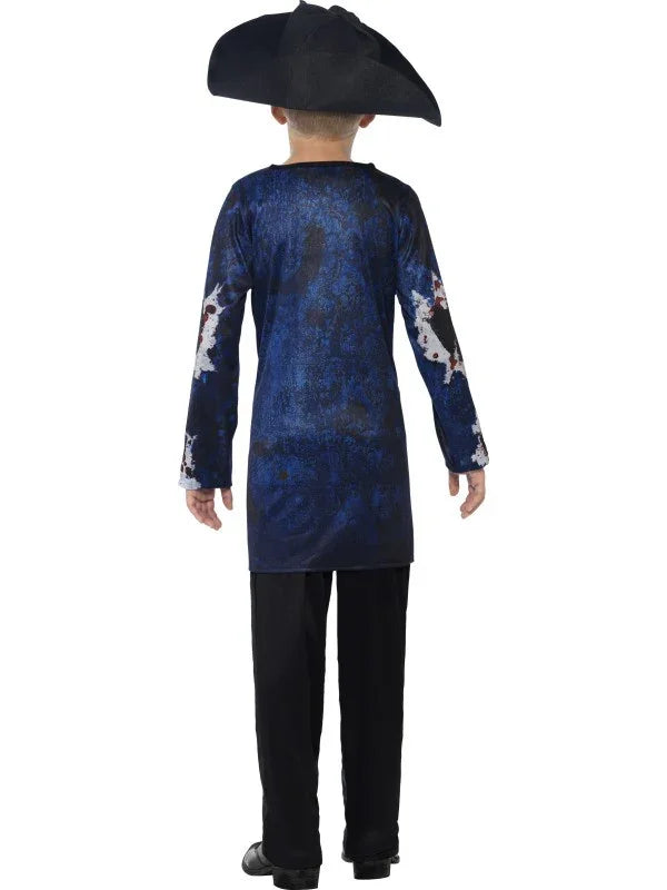 Disfraz de Pirata Zombie para Niño Halloween Infantiles Smiffys