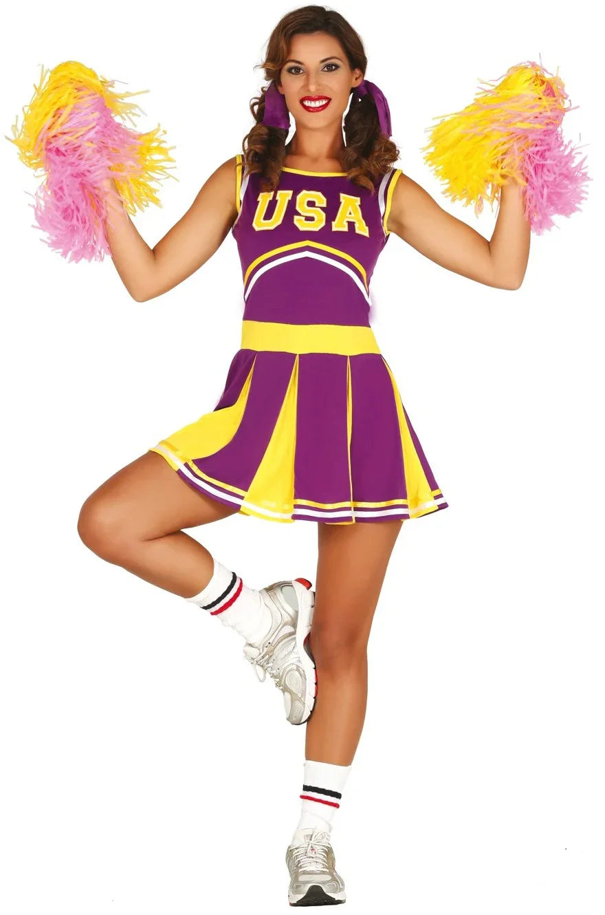 Disfraces en Pareja de Quarterback y Animadora Deportes y Animadoras Disfraces Simon