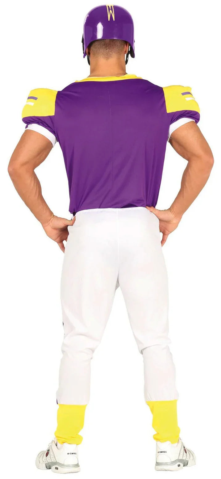 Disfraz de Quarterback de Fútbol Americano Deportes y Animadoras Guirca