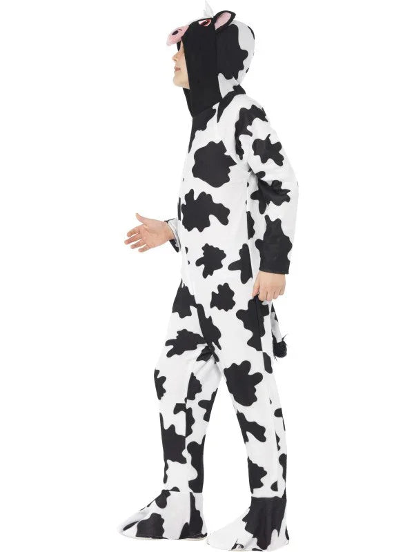 Disfraz de Vaca Unisex para Niños Animales Infantiles Smiffys