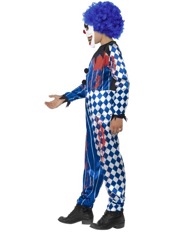 Disfraz de Payaso Terrorífico con Careta Halloween Infantiles Smiffys