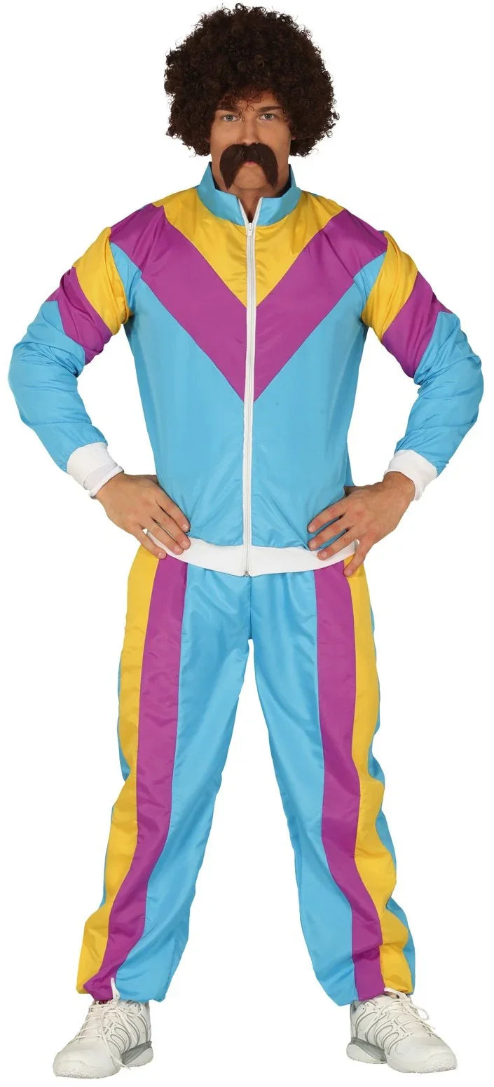 Disfraces en Pareja de Chándal Ochentero Chándales de Táctel Años 80 Disfraces Simon