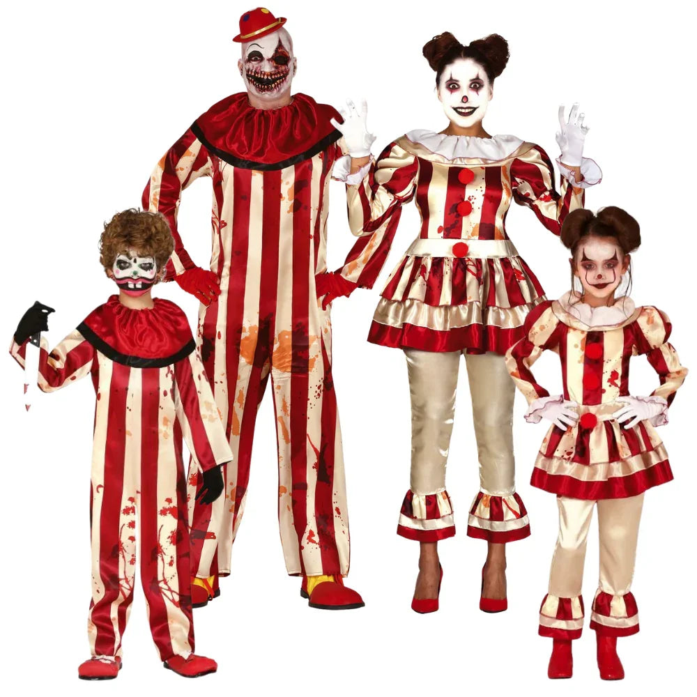 Disfraces para Grupo de Payasos Asesinos Clásicos Payasos Asesinos Disfraces Simon