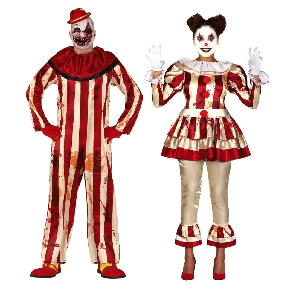 Disfraces en Pareja de Payasos Asesinos Clásicos Payasos Asesinos Disfraces Simon