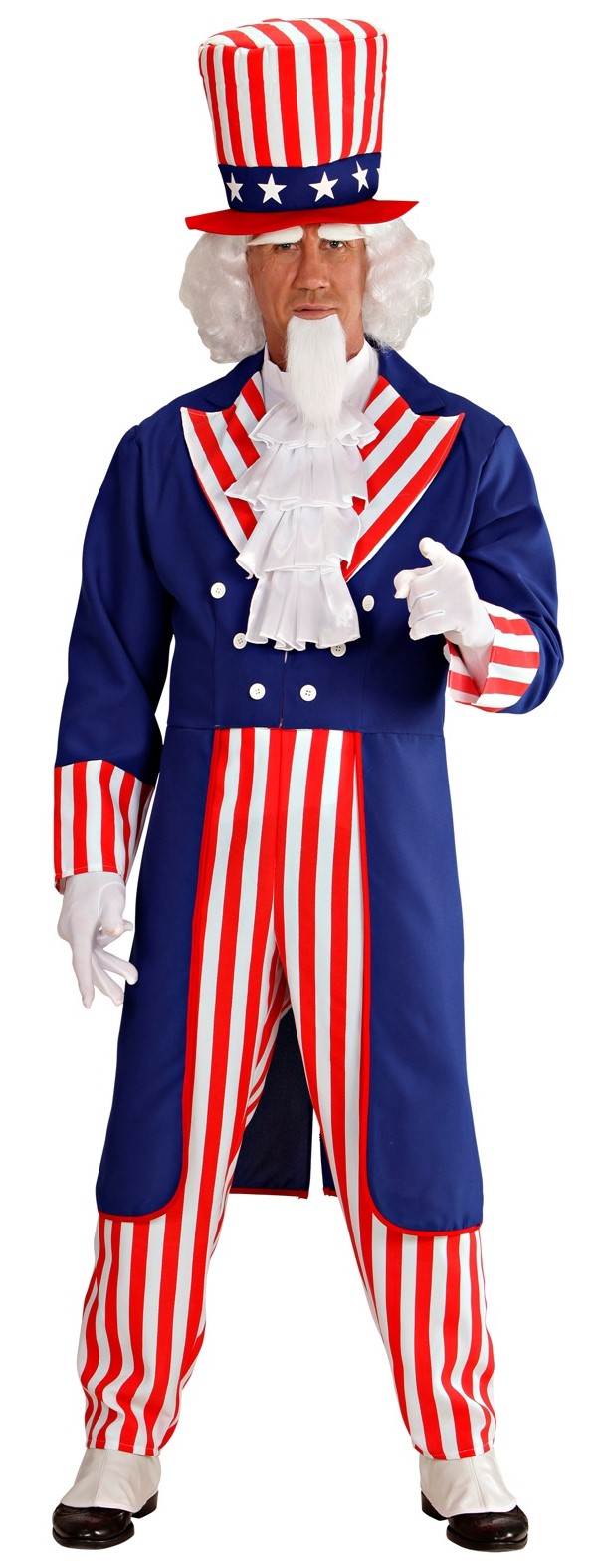 Disfraz de Tío Sam Americano para Hombre
