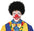 Pelucas de Payaso con Rizos en Colores