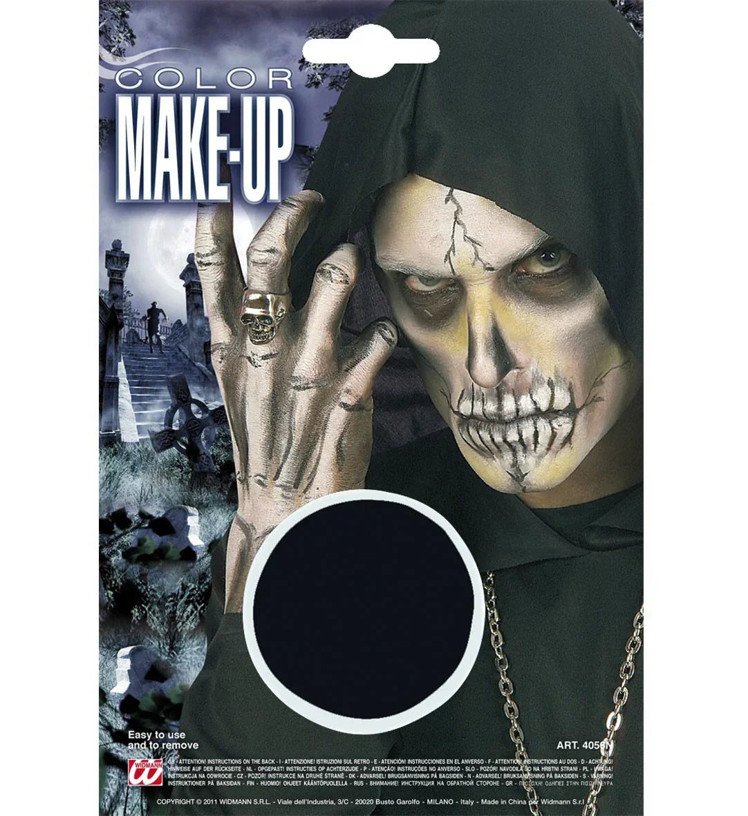 Maquillaje de color negro Maquillajes y Pinturas Widmann