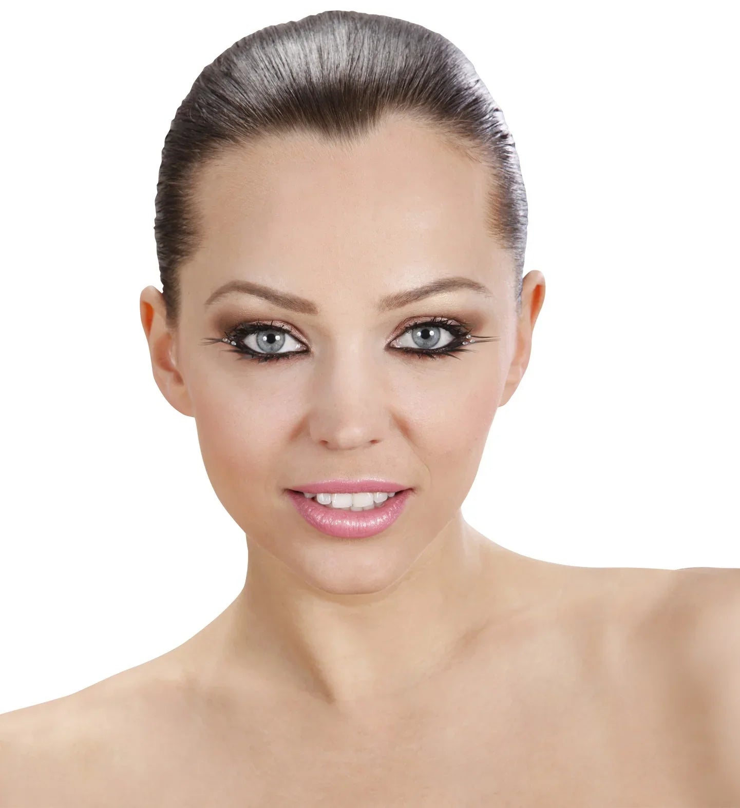 Pestañas Dobles Negras con Brillantes Pestañas Widmann