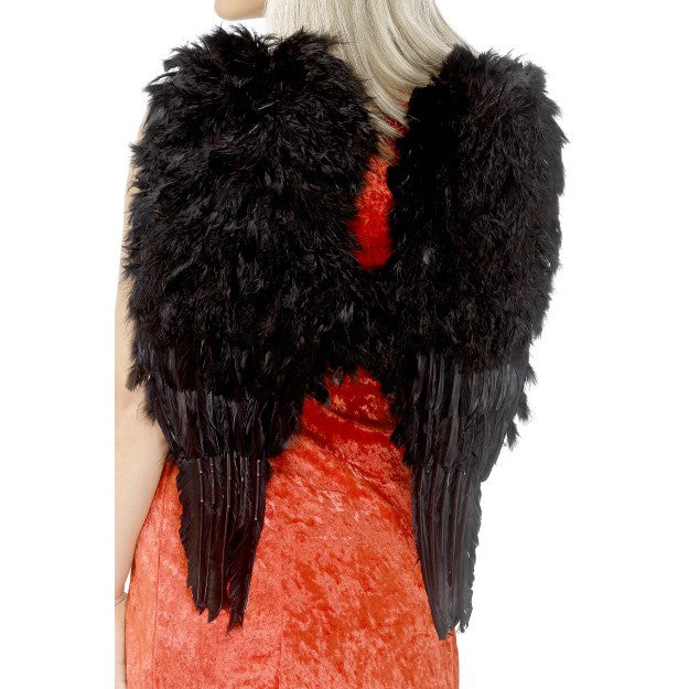 Alas Grandes de Plumas Negras Alas Smiffys