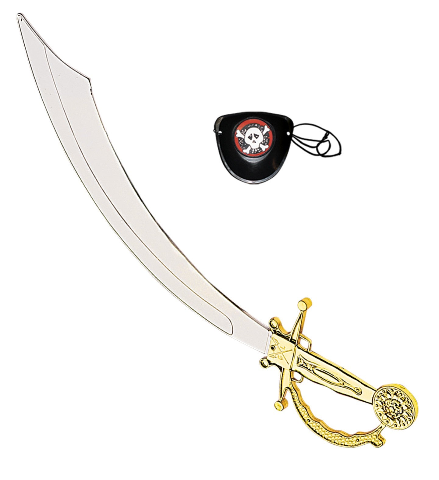 Espada Pirata con Parche Complementos Piratas Widmann