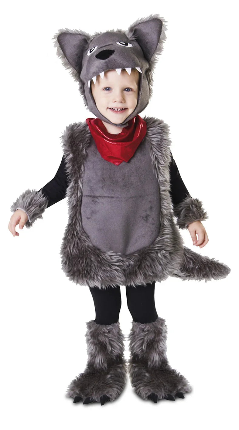 Disfraz de Lobo Feroz Infantil Animales Infantiles Viving