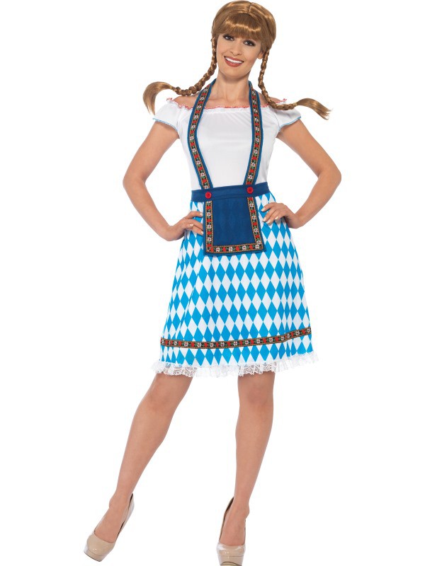 Disfraz de Bávara para Mujer Tiroleses Oktoberfest Smiffys
