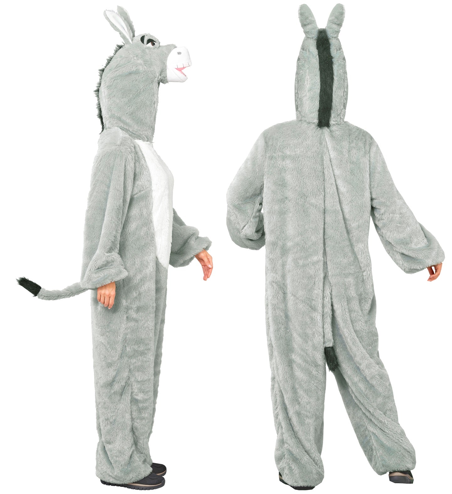 Disfraz Asno de Peluche Suave para Adulto