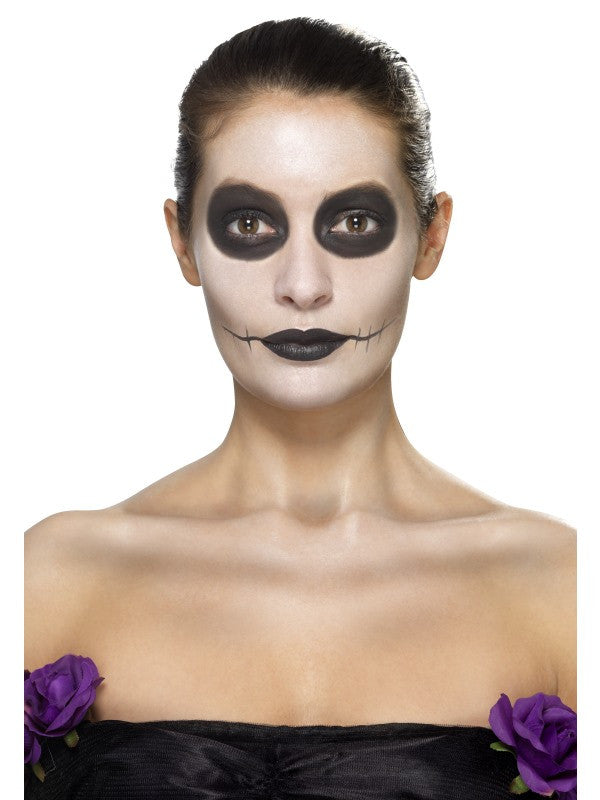 Kit Tatuajes y Maquillaje Catrina Morado Kits de Maquillaje Smiffys