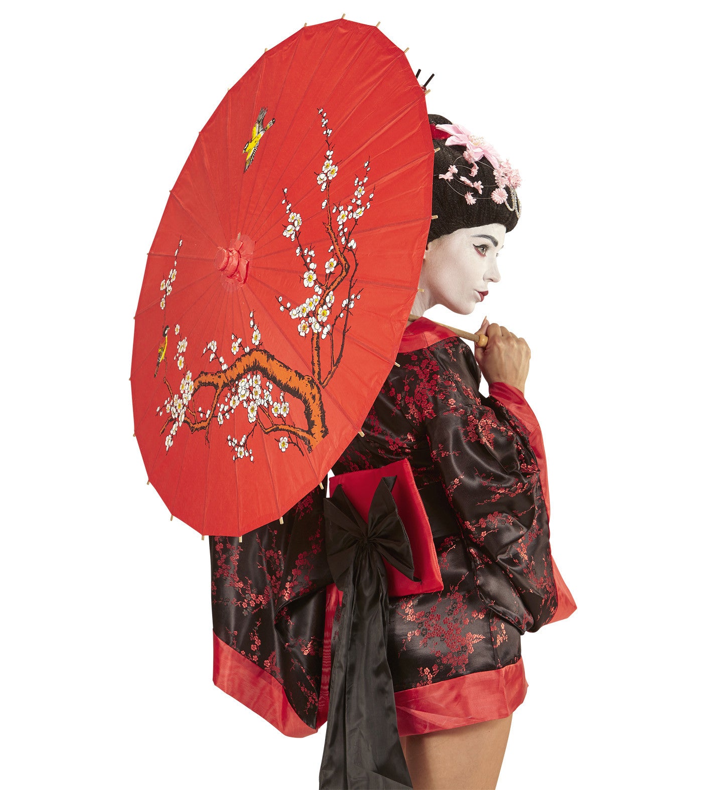 Sombrilla Oriental Roja Sombrillas Widmann