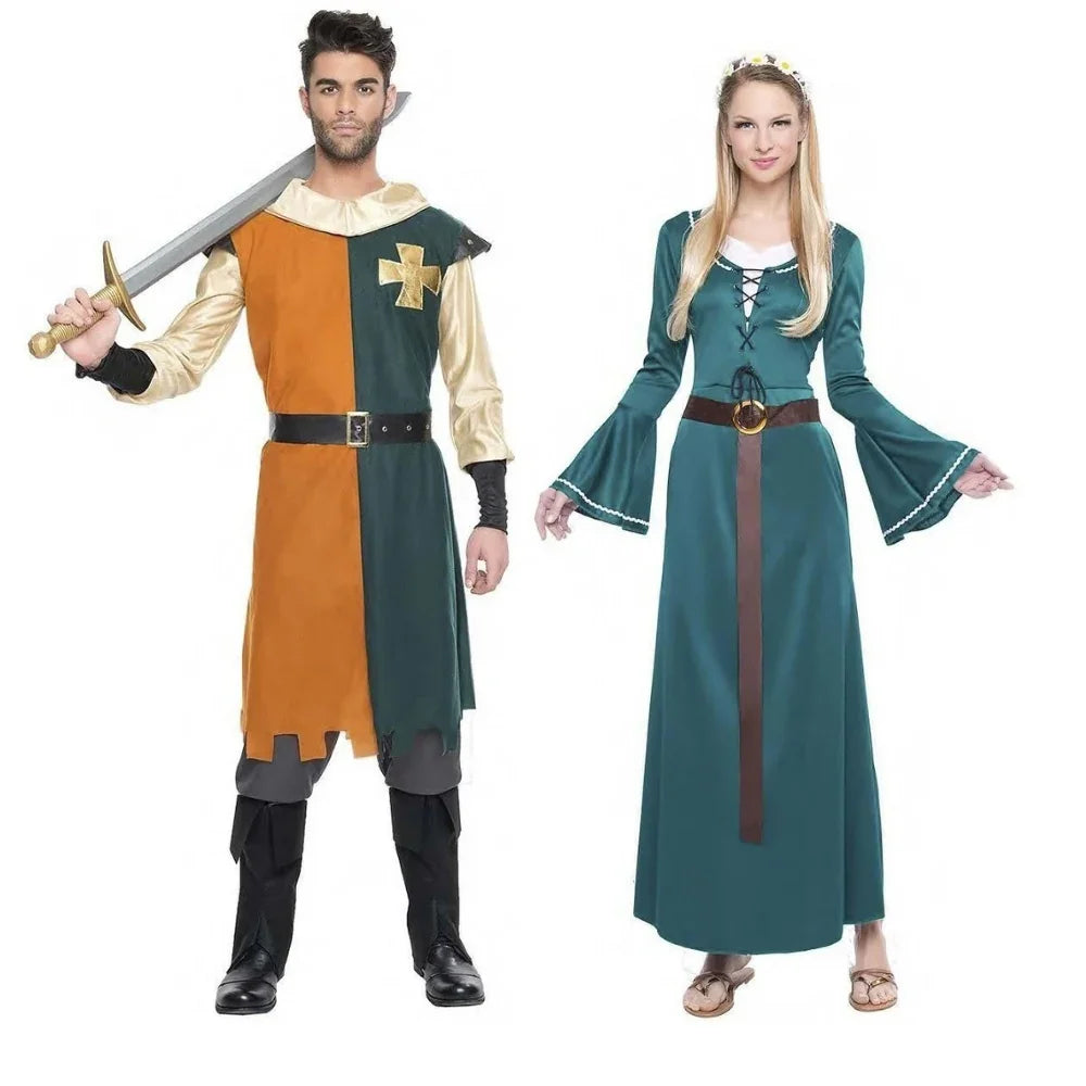 Disfraces en Pareja de Caballero y Damisela Medievales Medievales Disfraces Simon