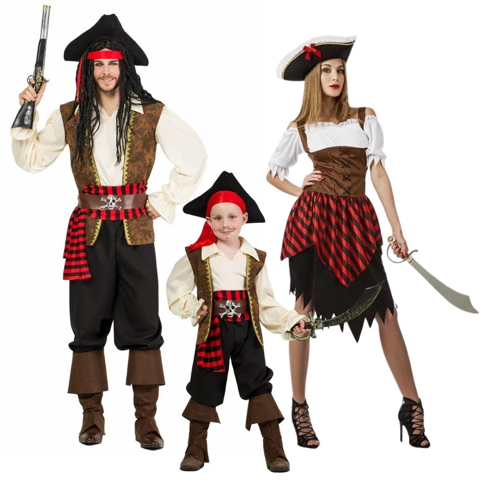 Disfraces para Grupo de Piratas del Caribe Pirata Disfraces Simon