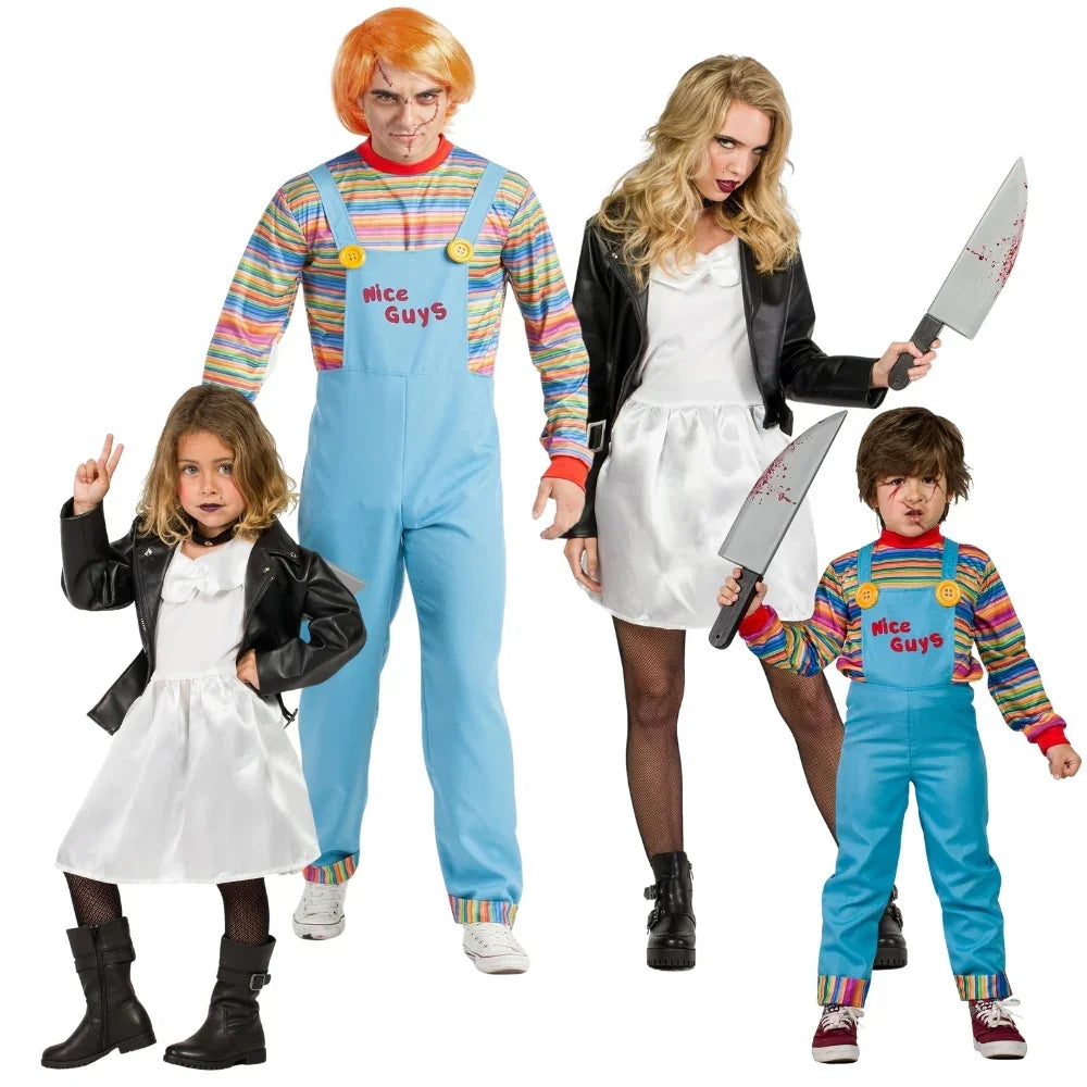 Disfraces para Grupo de Chucky y Tiffany Chucky - El Muñeco Diabólico Disfraces Simon