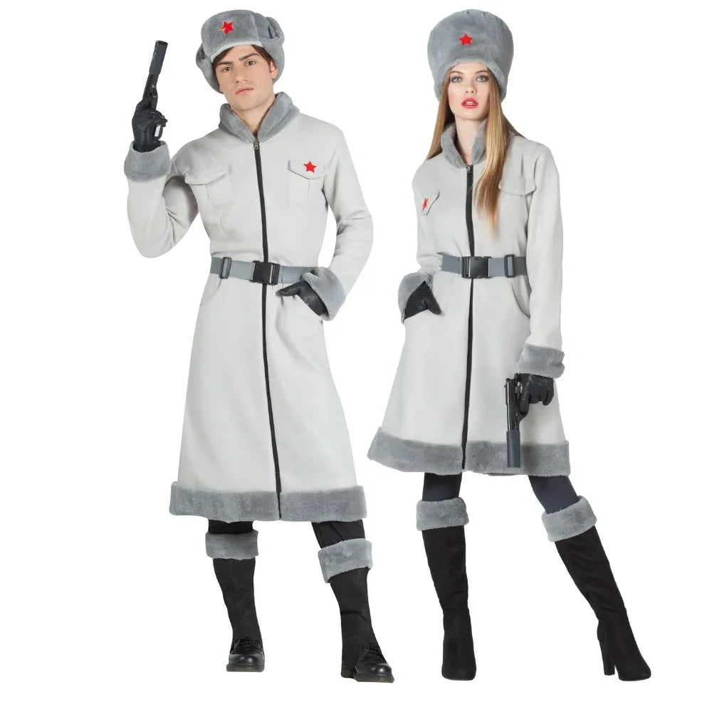 Disfraces en Pareja de Espía Ruso Rusos Disfraces Simon