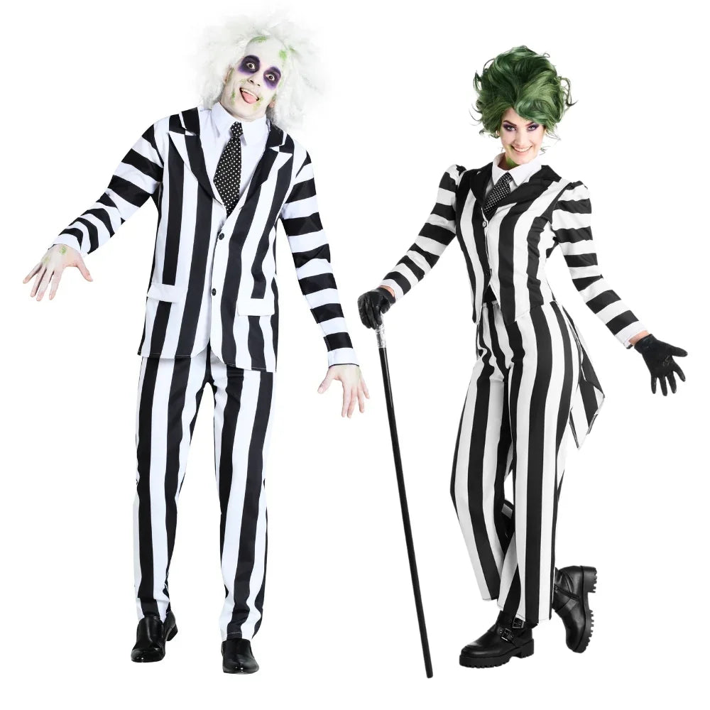Disfraces en Pareja de Beetlejuice BeetleJuice Disfraces Simon