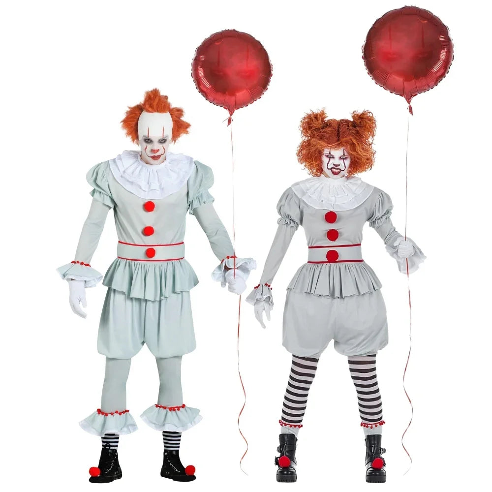 Disfraces en Pareja de Penny el Payaso Malvado Pennywise Disfraces Simon