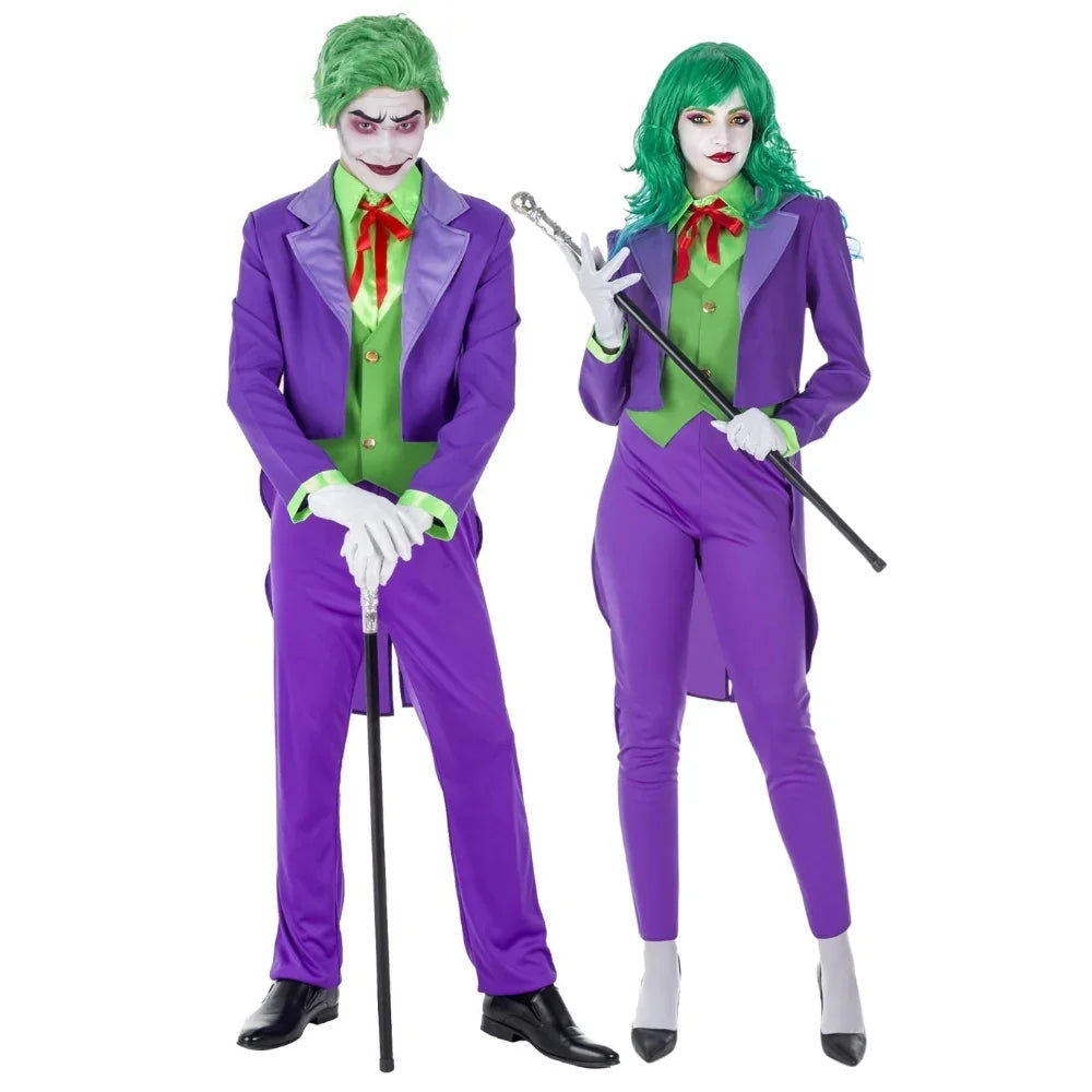 Disfraces en Pareja de Joker Elegante Joker Disfraces Simon