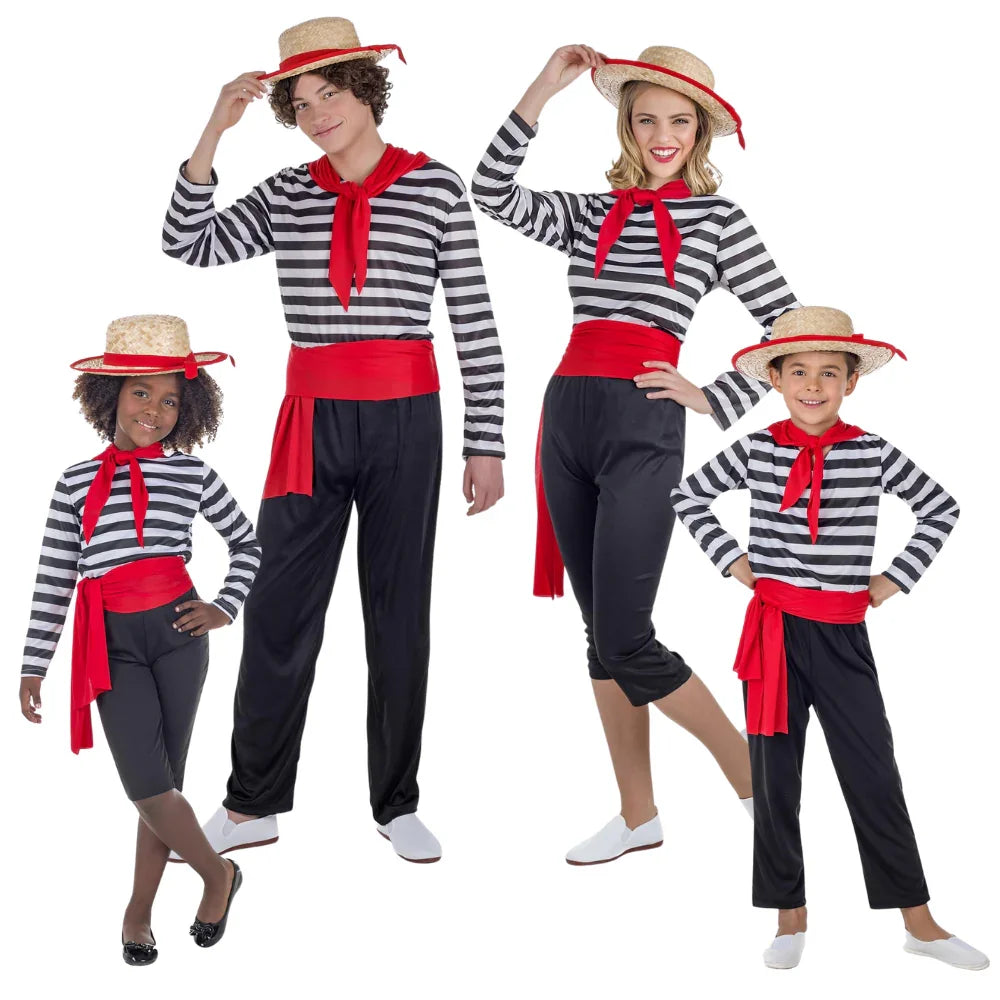 Disfraces para Grupo de Gondoleros Venecianos Veneciano y Época Disfraces Simon