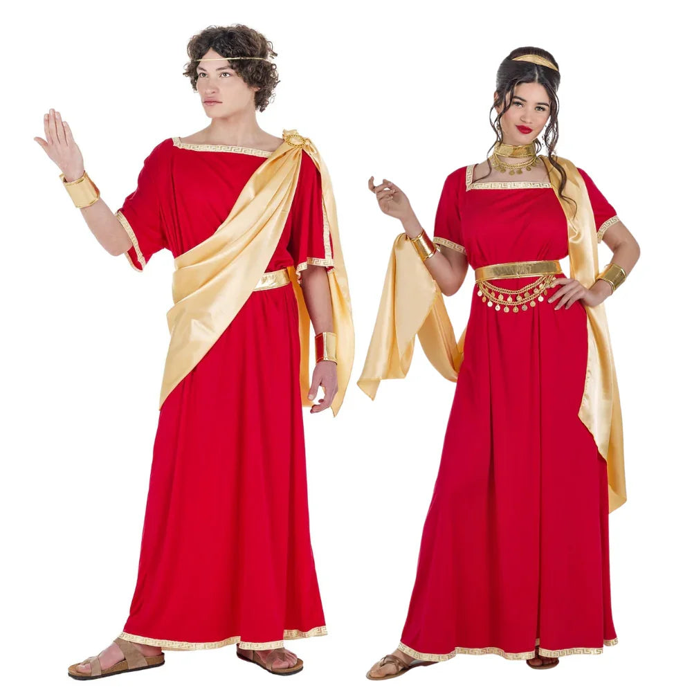 Disfraces en Pareja de Príncipe y Princesa Romanos Romanos y Griegos Disfraces Simon