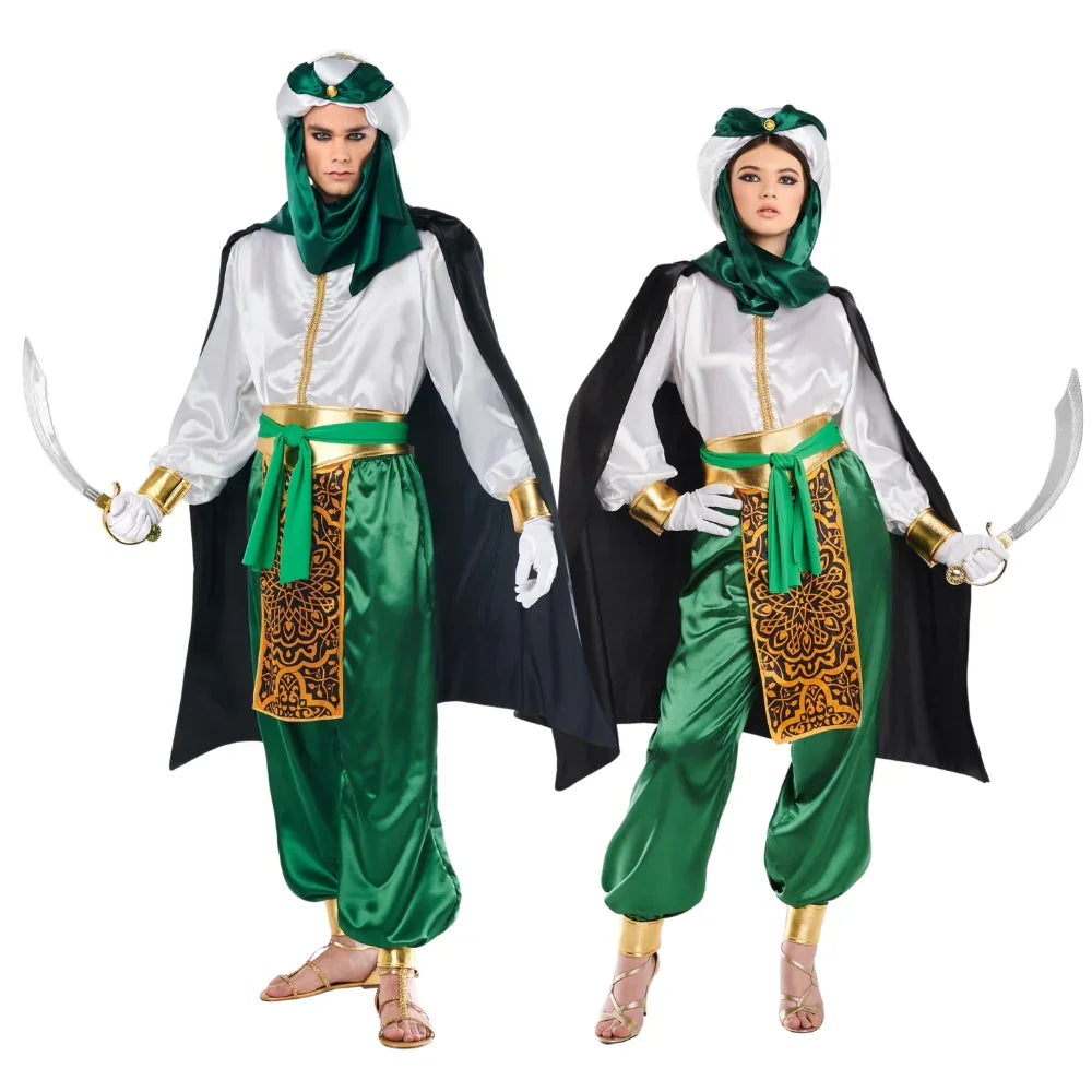 Disfraces en Pareja de Príncipe y Princesa Árabe Tuareg Árabes Disfraces Simon