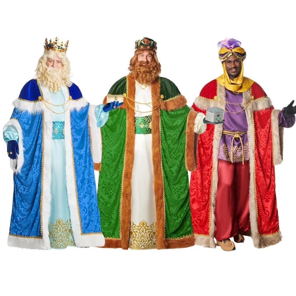 Disfraces para Grupo de Reyes Magos Navideños Reyes Magos Disfraces Simon