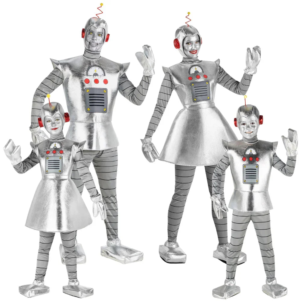 Disfraces para Grupo de Robot Androide Robot Disfraces Simon
