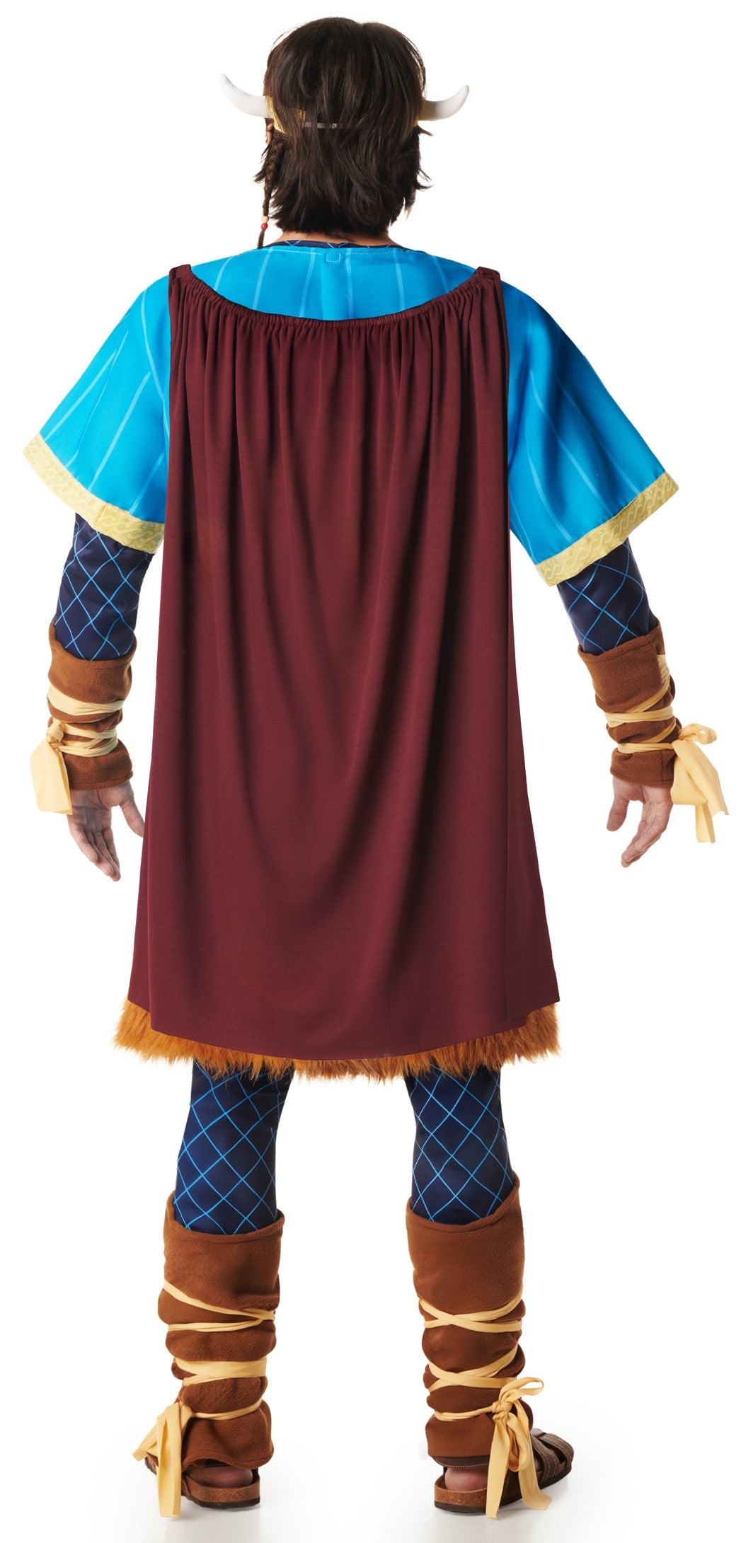 Disfraz de Vikingo Azul para Hombre Vikingos Kimokawaii