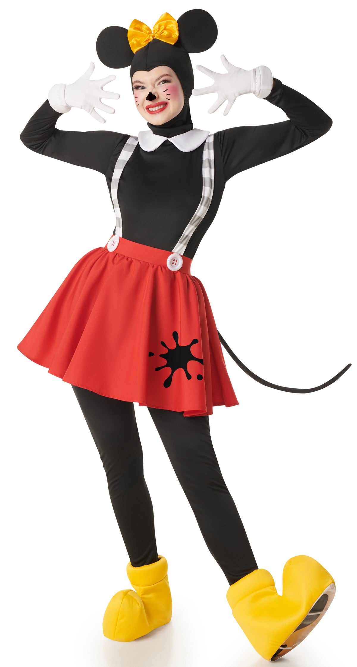 Disfraz de Ratita Minnie Mouse para Mujer Mickey Mouse & Minnie Mouse Kimokawaii