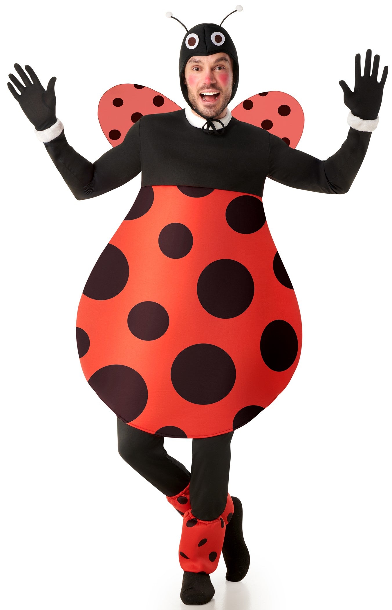 Disfraz de Mariquita Rechoncha para Hombre Mariquita Kimokawaii