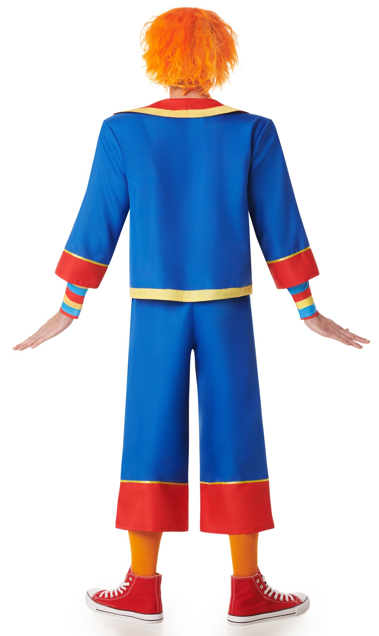 Disfraz de Payaso Multicolor con Chaqueta para Hombre