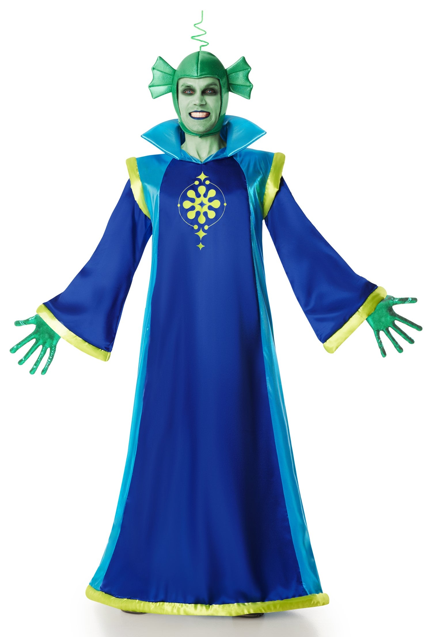 Disfraz de Extraterrestre Azul para Hombre