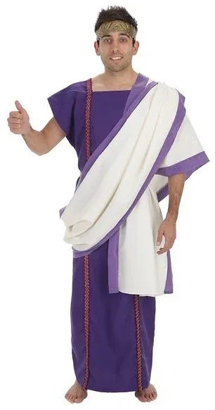 Disfraces en Pareja de Senador y Dama Romanos Morados Romanos y Griegos Disfraces Simon