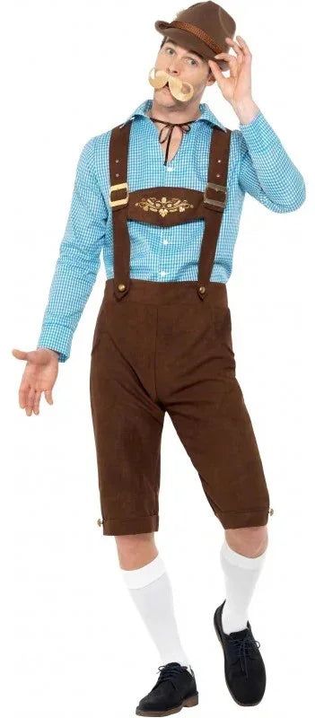 Disfraces en Pareja de Bávaros Azules Tiroleses Oktoberfest Disfraces Simon