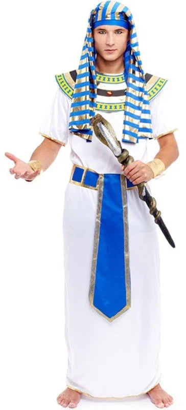 Disfraces para Grupo de Faraones Egipcios Azules Egipcio Disfraces Simon
