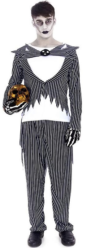 Disfraces en Pareja de Jack Skellington y Sally Pesadilla Antes de Navidad Disfraces Simon
