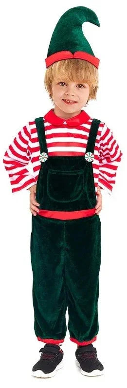 Disfraces para Grupo de Elfos Navideños con Peto Elfos Navideños Disfraces Simon