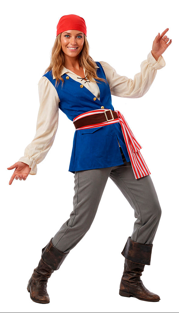 Disfraz Pirata Jackeline para Mujer