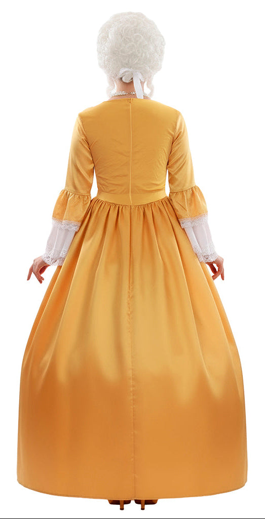Disfraz Maria Antonieta en Color Dorado para Mujer